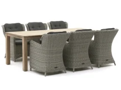 Intenso Milano/ROUGH-S 220 cm Gartenmöbel-Set 7-teilig