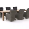 Intenso Milano/ROUGH-X 320 cm Dining-Lounge Gartenmöbel-Set 7-teilig