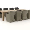Intenso Milano/ROUGH-X 320 cm Gartenmöbel-Set 9-teilig