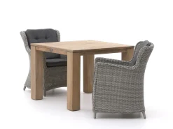 Intenso Milano/ROUGH-X 100 cm Gartenmöbel-Set 3-teilig