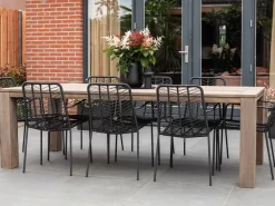 Intenso Milano/ROUGH-X 240 cm Gartenmöbel-Set 7-teilig