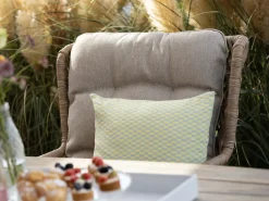 Intenso Milano/ROUGH-Y 280 cm Dining-Lounge Gartenmöbel-Set 7-teilig