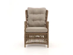 Intenso Milano/ROUGH-Y 280 cm Dining-Lounge Gartenmöbel-Set 7-teilig