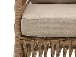 Intenso Milano/ROUGH-Y Ellips 240 cm Dining-Lounge Gartenmöbel-Set 7-teilig