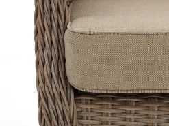 Intenso Milano/ROUGH-Y Ellips 240 cm Dining-Lounge Gartenmöbel-Set 7-teilig