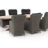 Intenso Milano/ROUGH-Y Ellips 280 cm Dining-Lounge Gartenmöbel-Set 7-teilig