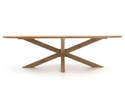 Intenso Milano/ROUGH-Y Ellips 280 cm Dining-Lounge Gartenmöbel-Set 7-teilig