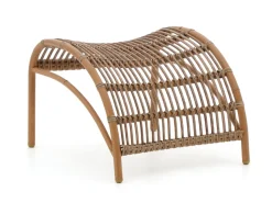 Intenso Napoli Gartensessel mit Hocker