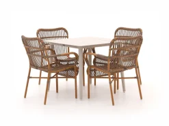 Intenso Parma/Sora 90 cm Gartenmӧbel-Set-5-teilig stapelbar