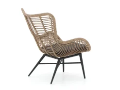 Intenso Rovello Gartensessel mit Hocker