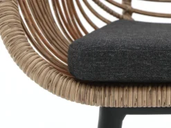 Intenso Rovello Gartensessel mit Hocker