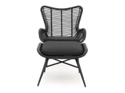 Intenso Rovello Gartensessel mit Hocker