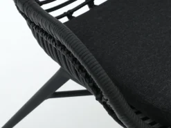 Intenso Rovello/ROUGH-K 40 cm Balkonmöbel-Set Lounge 3-teilig