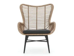Intenso Rovello/ROUGH-K 40 cm Balkonmöbel-Set Lounge 3-teilig