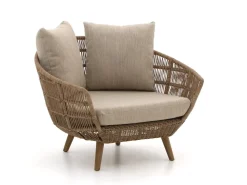Intenso Stila/ROUGH-K Sessel-Sofa Lounge-Set 5-teilig