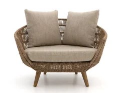 Intenso Stila/ROUGH-K Sessel-Sofa Lounge-Set 5-teilig