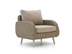 Intenso Suzzara/ROUGH-K Sessel-Sofa Lounge-Set 4-teilig