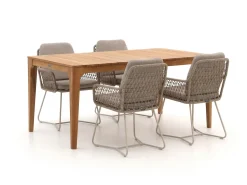 Intenso Trasimeno/Bruca 170 cm Gartenmöbel-Set 5-teilig