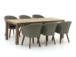 Intenso Tropea/ROUGH-S 220 cm Gartenmöbel-Set 7-teilig