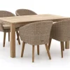 Intenso Tropea/ROUGH-S 160 cm Gartenmöbel-Set 5-teilig