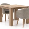 Intenso Tropea/ROUGH-X 100 cm Gartenmöbel-Set 3-teilig