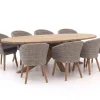 Intenso Tropea/ROUGH-Y Ellips 280 cm Gartenmöbel-Set 9-teilig