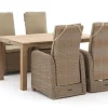 Intenso Umbria/ROUGH-S 160 cm Gartenmöbel-Set 5-teilig verstellbar