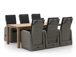 Intenso Umbria/ROUGH-S 220 cm Gartenmöbel-Set 7-teilig verstellbar