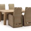 Intenso Umbria/ROUGH-X 200 cm Gartenmöbel-Set 5-teilig verstellbar