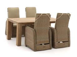 Intenso Umbria/ROUGH-X 200 cm Gartenmöbel-Set 5-teilig verstellbar