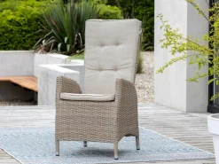 Intenso Umbria/ROUGH-X 200 cm Gartenmöbel-Set 5-teilig verstellbar