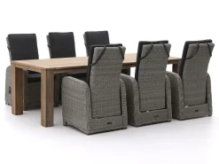 Intenso Umbria/ROUGH-X 240 cm Gartenmöbel-Set 7-teilig verstellbar