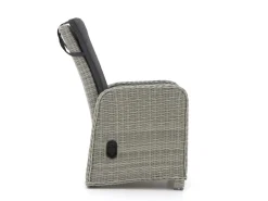 Intenso Umbria/ROUGH-Y Ellips 200 cm Gartenmöbel-Set 5-teilig verstellbar