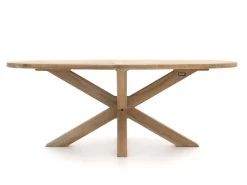 Intenso Umbria/ROUGH-Y Ellips 200 cm Gartenmöbel-Set 5-teilig verstellbar