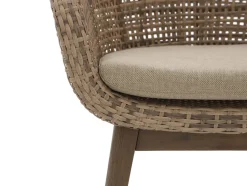 Intenso Venaco/ROUGH-Y ø 120 cm Gartenmöbel-Set 5-teilig