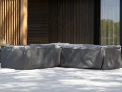 Kees Smit Gartenmöbelabdeckung Ecklounge-Set 215x85/215x85x70 cm