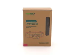 Kees Smit Gartenmöbelabdeckung Ecklounge-Set 310x95/235x95x70 cm