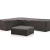 Kees Smit Gartenmöbelabdeckung Ecklounge-Set 235x95/310x95x70 cm