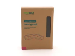 Kees Smit Gartenmöbelabdeckung Ecklounge-Set 275x100/275x100x75 cm