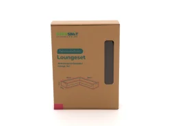 Kees Smit Gartenmöbelabdeckung Ecklounge-Set 280x85/280x85x60 cm