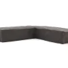 Kees Smit Gartenmöbelabdeckung Ecklounge-Set 250x90/250x90x65 cm