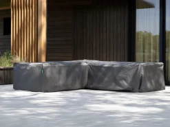 Kees Smit Gartenmöbelabdeckung Ecklounge-Set 250x90/250x90x65 cm