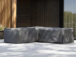 Kees Smit Gartenmöbelabdeckung Ecklounge-Set 270x92/345x92x75cm