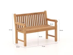 Kinder Gartenmöbel-Set 4-teilig 65 cm