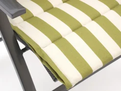 Madison Fiber de luxe Hochlehner Auflage 125x50 cm