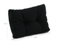 Madison Florance Loungekissen Rücken ca. 73x43 cm