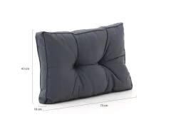 Madison Florance Loungekissen Rücken ca. 70x40 cm
