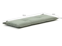 Madison Gartenbank Auflage 120x48 cm