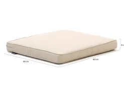 Madison Loungekissen Luxus Sitz 60x60 cm