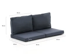 Madison Lounge Palettenkissen Set 120x60 cm 4-teilig